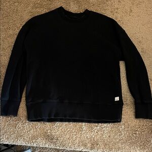 Vuori Black Crewneck Sweater